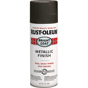 Rust-Oleum Corp 7713830 11 oz. Dark Bronze Bright Coat Metallic Stops Rust Spray