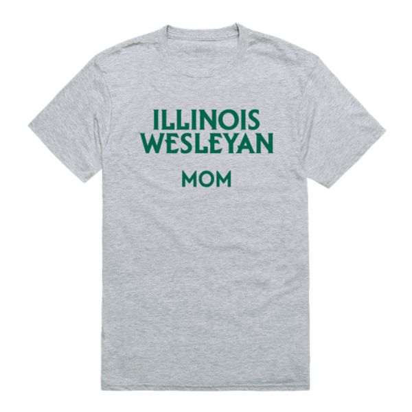 W Republic 549-525-HGY-01 Illinois Wesleyan University Titans College Mom T-Shirt&#44; Heather Grey - Small