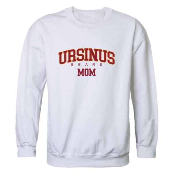 W Republic 564-682-WHT-04 Ursinus College Bears Mom Crewneck Sweatshirt&#44; White - Extra Large