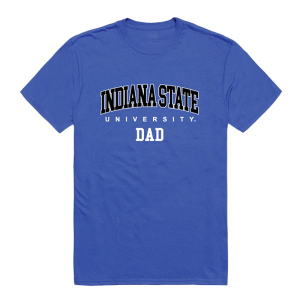 W Republic 548-314-RL2-05 Indiana State University Sycamores College Dad T-Shirt&#44; Royal - 2XL