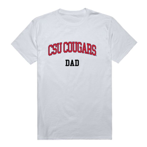 W Republic 548-464-WHT-02 Columbus State University Cougars College Dad T-Shirt&#44; White - Medium