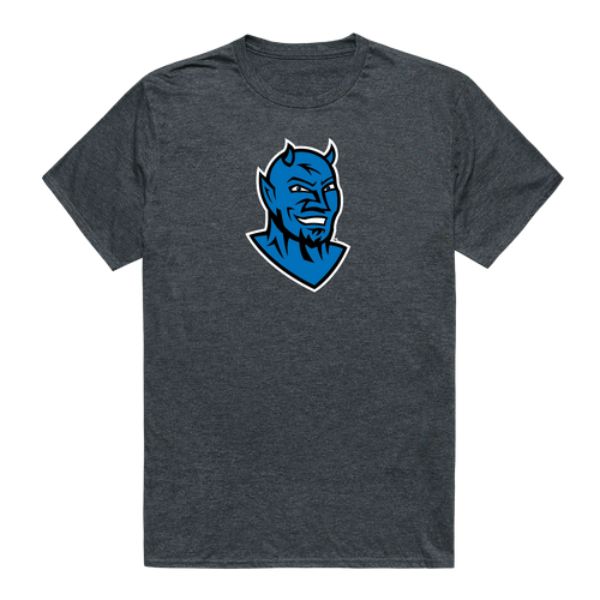 W Republic 519-645-HCH-03 State University of New York at Fredonia Blue Devils Cinder College T-Shirt&#44; Heather Charcoal - Large