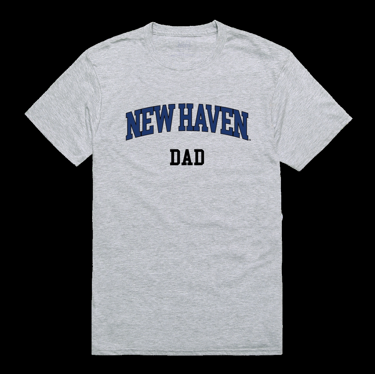 W Republic 548-663-HGY-05 University of New Haven Chargers College Dad T-Shirt&#44; Heather Grey - 2XL