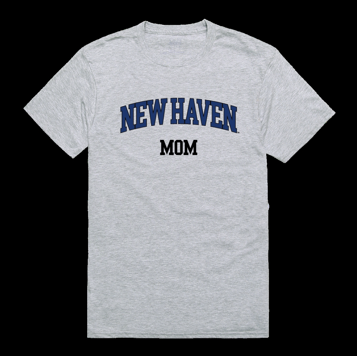W Republic 549-663-HGY-03 University of New Haven Chargers College Mom T-Shirt&#44; Heather Grey - Large