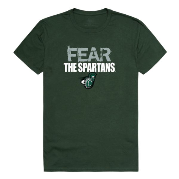 W Republic 518-626-FOR-04 Castleton University Spartans Fear College T-Shirt&#44; Forest Green - Extra Large