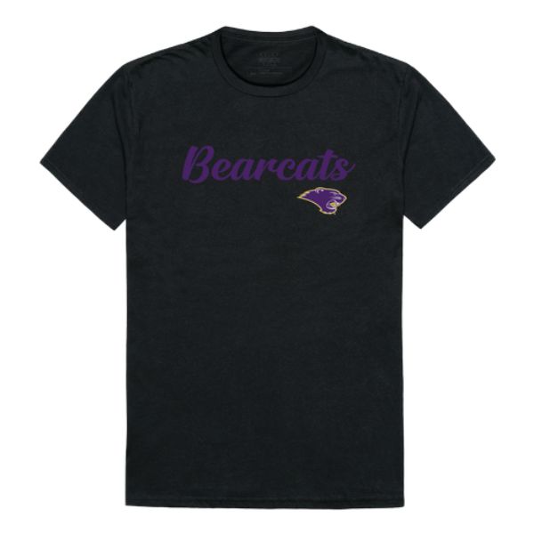 W Republic 554-721-BLK-05 McKendree University Bearcats Script T-Shirt&#44; Black - 2XL