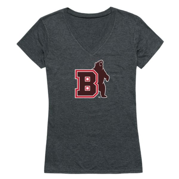 W Republic 521-106-HCH-02 Brown University Bears Women Cinder T-Shirt&#44; Heather Charcoal - Medium