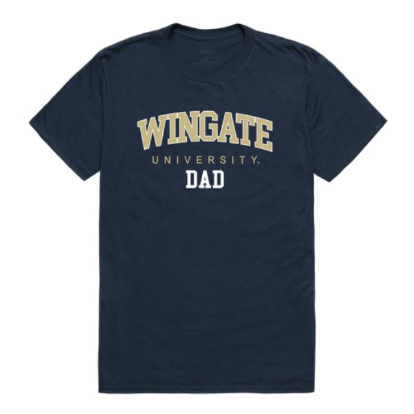 W Republic 548-488-NVY-05 Wingate University Bulldogs College Dad T-Shirt&#44; Navy - 2XL