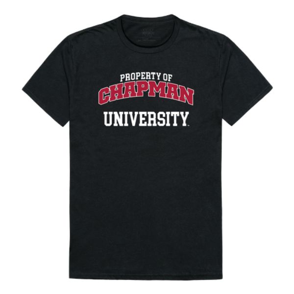 W Republic 517-629-BLK-04 Chapman University Panthers Property College T-Shirt&#44; Black - Extra Large