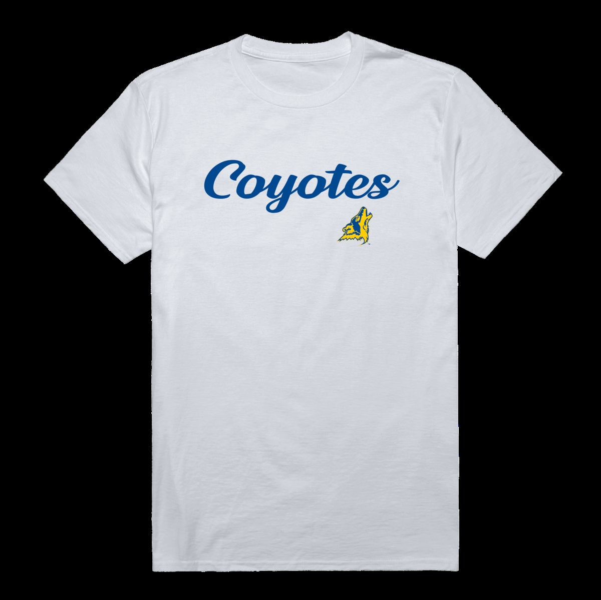 W Republic 554-672-WHT-04 College of Southern Nevada Coyotes Script T-Shirt&#44; White - Extra Large
