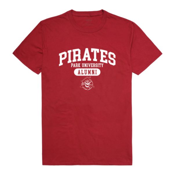 W Republic 559-690-CAR-03 Park University Pirates Alumni T-Shirt&#44; Cardinal - Large