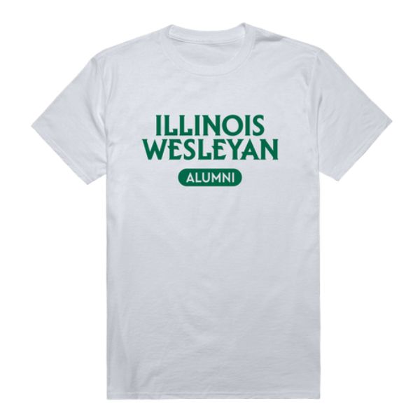 W Republic 559-525-WHT-03 Illinois Wesleyan University Titans Alumni T-Shirt&#44; White - Large