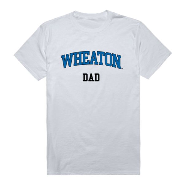 W Republic 548-605-WHT-03 Wheaton College Lyons Dad T-Shirt&#44; White - Large