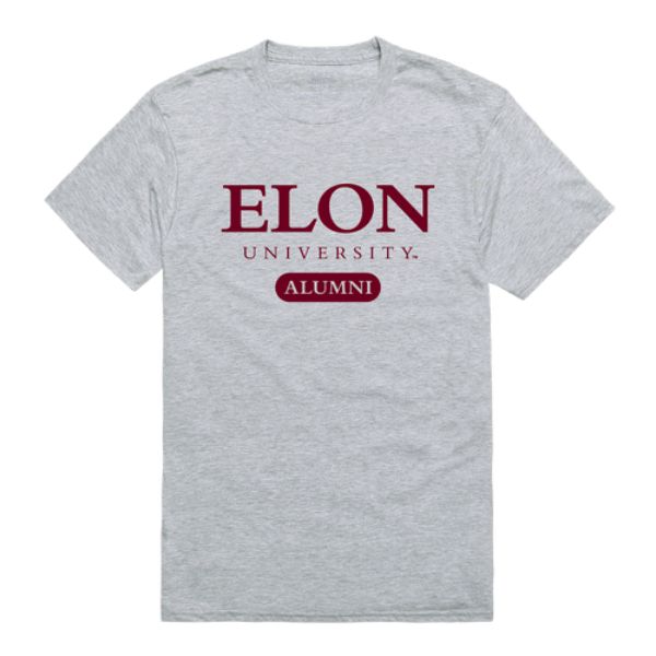 W Republic 559-517-HGY-04 Elon University Phoenix Alumni T-Shirt&#44; Heather Grey - Extra Large