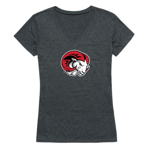 W Republic 521-607-HCH-02 Winston-Salem State University Rams Women Cinder T-Shirt&#44; Heather Charcoal - Medium