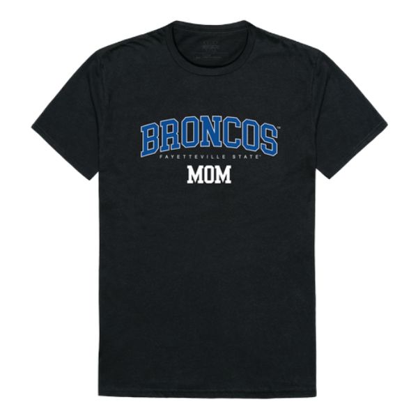 W Republic 549-716-BLK-04 Fayetteville State University Broncos College Mom T-Shirt&#44; Black - Extra Large