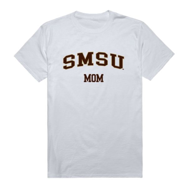 W Republic 549-674-WHT-02 Southwest Minnesota State University Mustangs College Mom T-Shirt&#44; White - Medium
