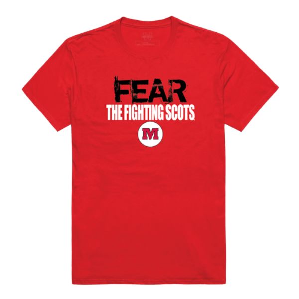 W Republic 518-695-RED-05 Monmouth College Fighting Scots Fear T-Shirt&#44; Red - 2XL