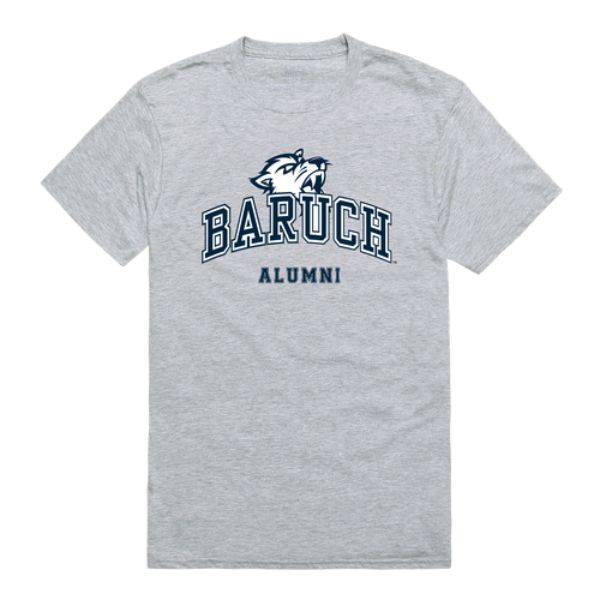 W Republic 559-701-HGY-03 Baruch College Bearcats Alumni T-Shirt&#44; Heather Grey - Large