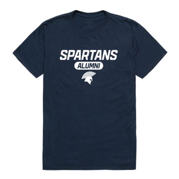 W Republic 559-728-NVY-02 Missouri Baptist University Spartans Alumni T-Shirt&#44; Navy - Medium