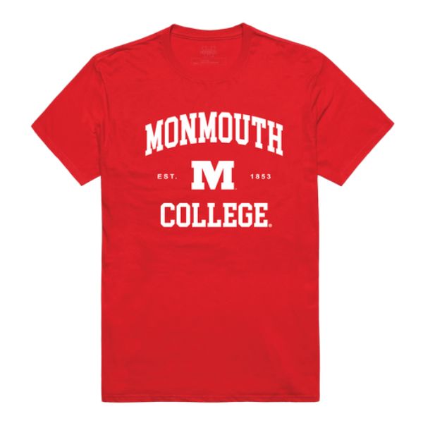 W Republic 526-695-RED-01 Monmouth College Fighting Scots Seal T-Shirt&#44; Red - Small