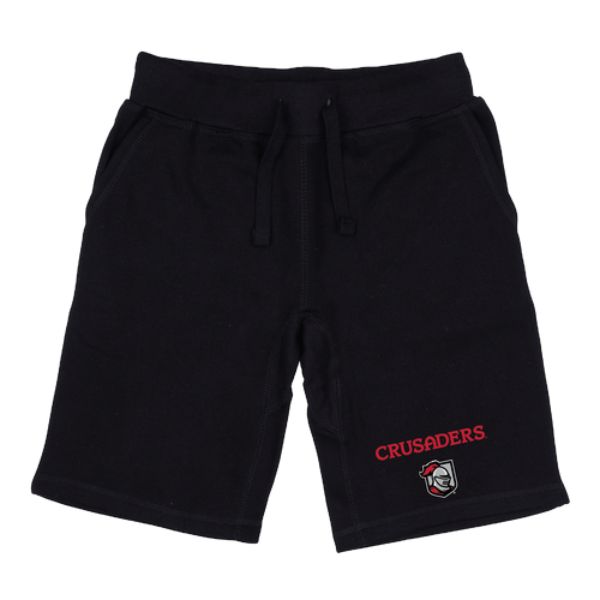 W Republic 567-616-BLK-05 Belmont Abbey College Crusaders Premium Shorts&#44; Black - 2XL