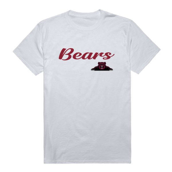W Republic 554-726-WHT-05 Shaw University Bears Script T-Shirt&#44; White - 2XL
