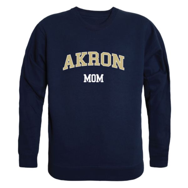 W Republic 564-100-NV2-01 University of Akron Zips Mom Crewneck Sweatshirt&#44; Navy - Small