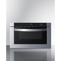 Summit MDR245SS 24 in. Wide Built-In Drawer Microwave