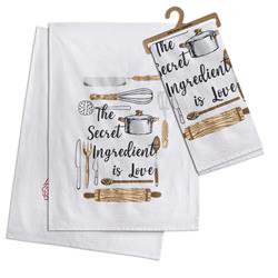 CTW Home 780337 Powered by Moonshine Tea Towel - Box of 4