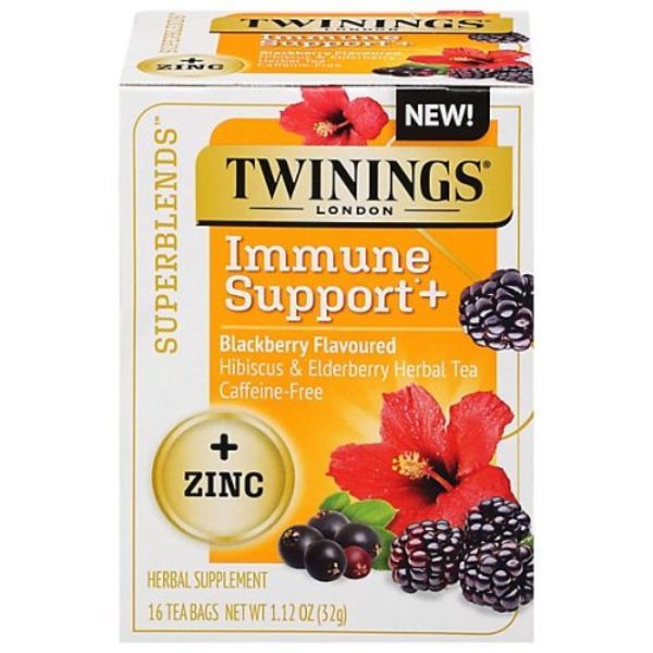 Twinings Tea Twining Tea 400165 Superblends Immunity Zinc Tea - Pack of 6 - 16 Bag