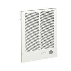 Broan 194 1500-3000W 240V AC&#44; 1125-2250W 208V AC Wall Heater with White Painted Grille