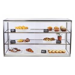 Cal Mil 22323-55 42 x 17 x 23 in. Stainless Steel Display Case