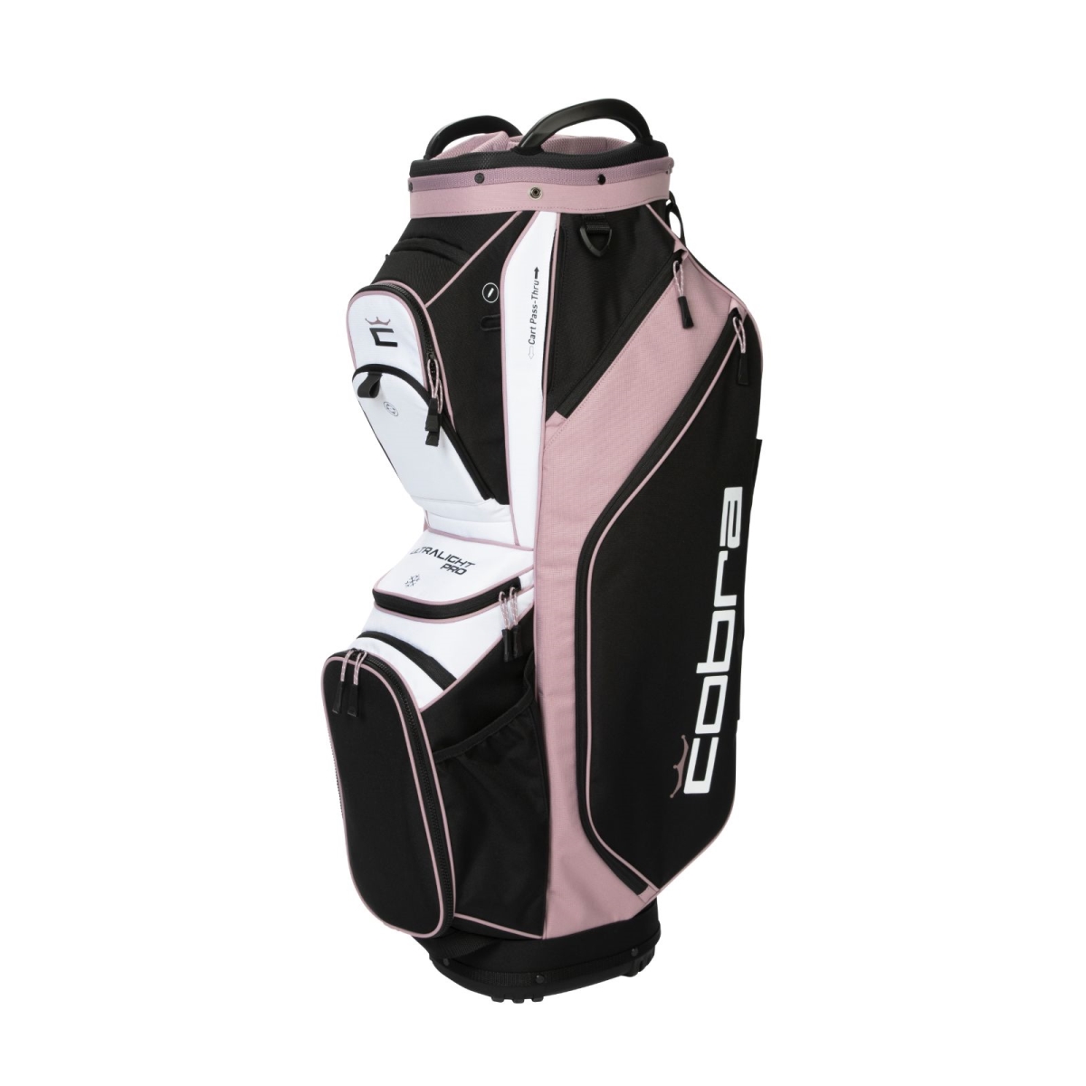 Cobra 1132542 Ultralight Pro Golf Cart Bag&#44; Elderberry & Black