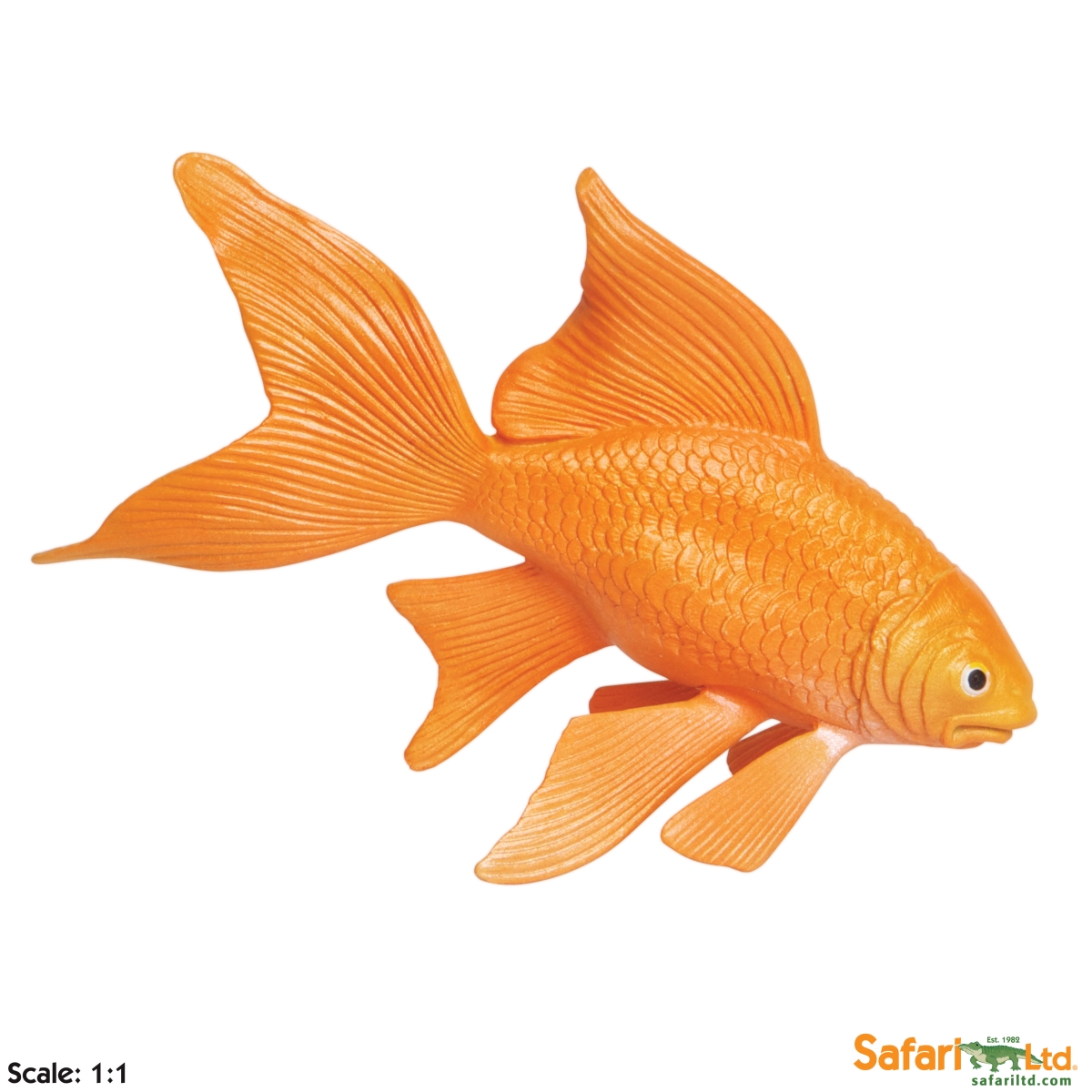 Safari Ltd Safari 263629 Goldfish Figurine, Multi Color
