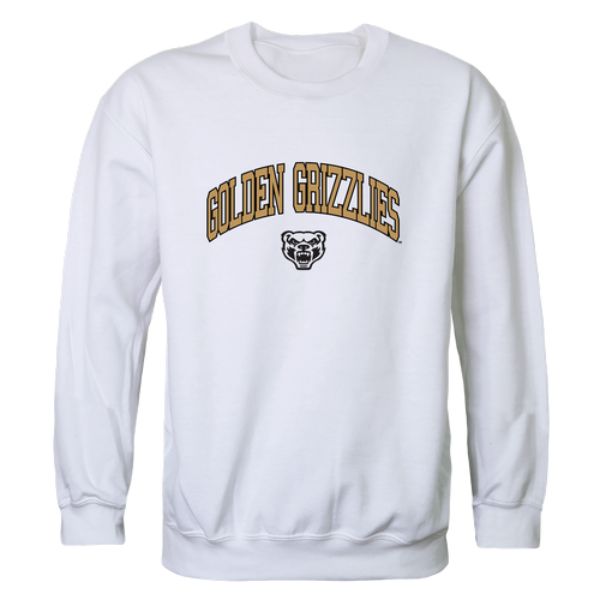 W Republic 541-359-WT2-02 Oakland University Golden Grizzlies Campus Crewneck Sweatshirt&#44; White - Medium