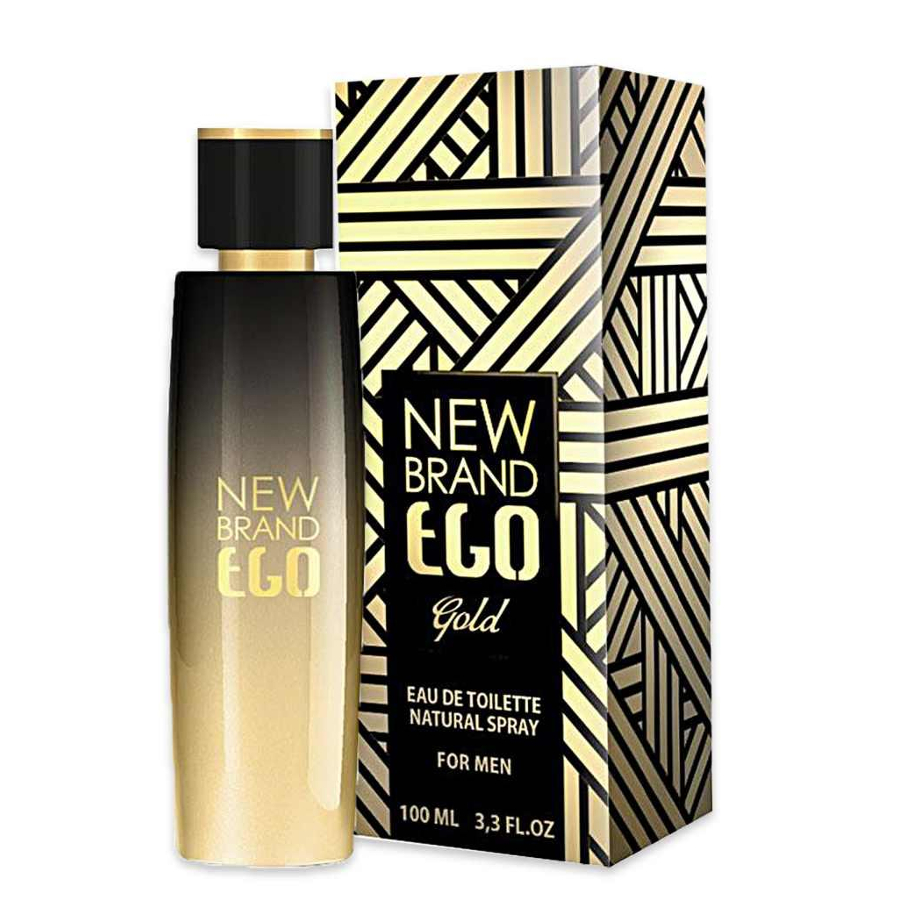 BRAND NEW New Brand Ego Gold by New Brand for Men - 3.3 oz EDT Spray