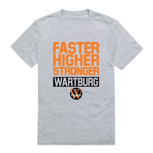 W Republic 530-708-HGY-01 Wartburg College Knights Workout T-Shirt&#44; Heather Grey - Small