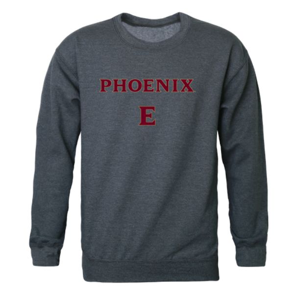 W Republic 541-517-HCH-02 Elon University Phoenix Campus Crewneck Sweatshirt&#44; Heather Charcoal - Medium