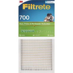 3M 118798 14 x 25 x 1 in. 700 MPR Filtrete Electrostatic Air Filter&#44; Case of 4