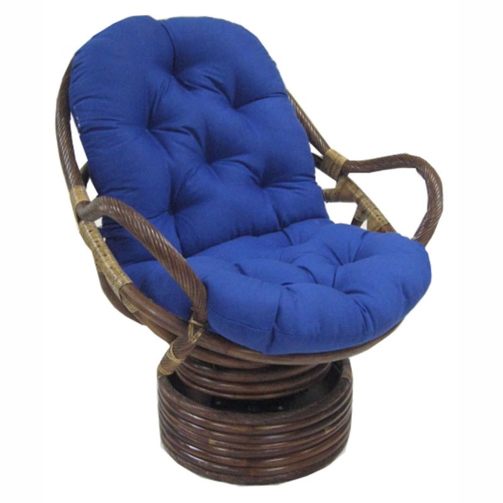 Blazing Needles 93310 TW EG 48 x 24 in. Solid Twill Swivel Rocker