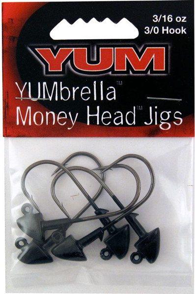 Yum YBMHJ3631 0.18 oz Money Head Jig - Pack of 5