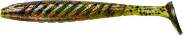 Yum YPL302 3 in. Pulse Watermelon Red Fishing Lure - 8 Count