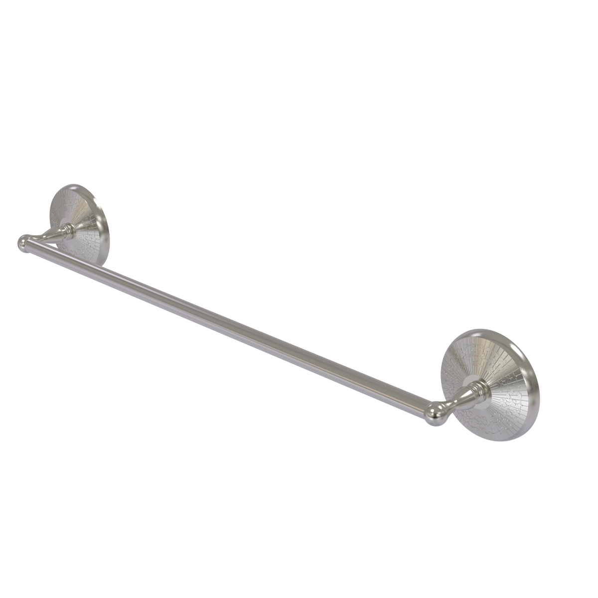 Allied Brass MC-31-36-SN 36 in. Monte Carlo Collection Towel Bar, Satin Nickel - 3 x 39 x 36 in.