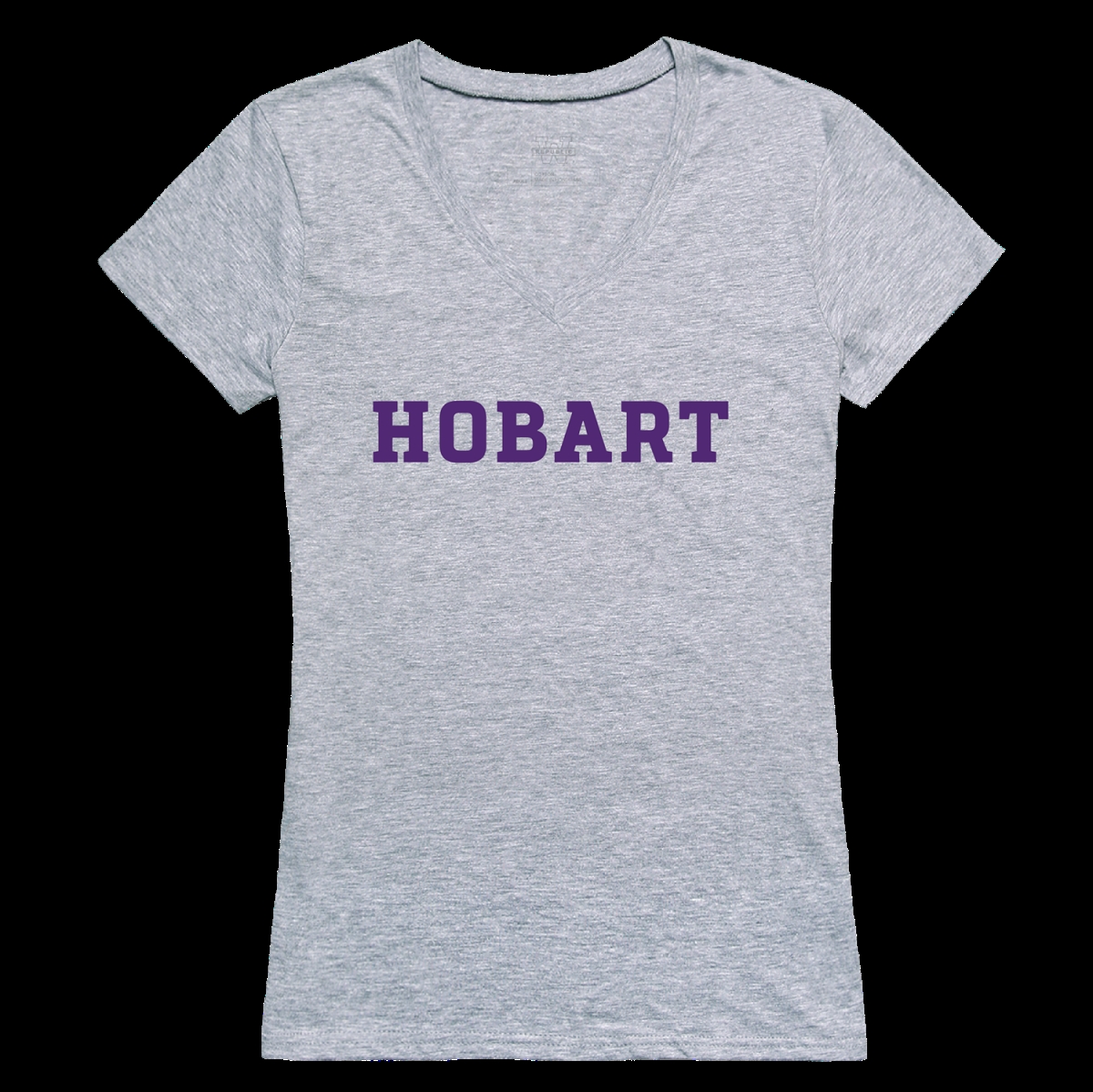 W Republic 501-700-HGY-01 Hobart & William Smith Colleges Statesmen Game Day Womens T-Shirt&#44; Heather Grey - Small