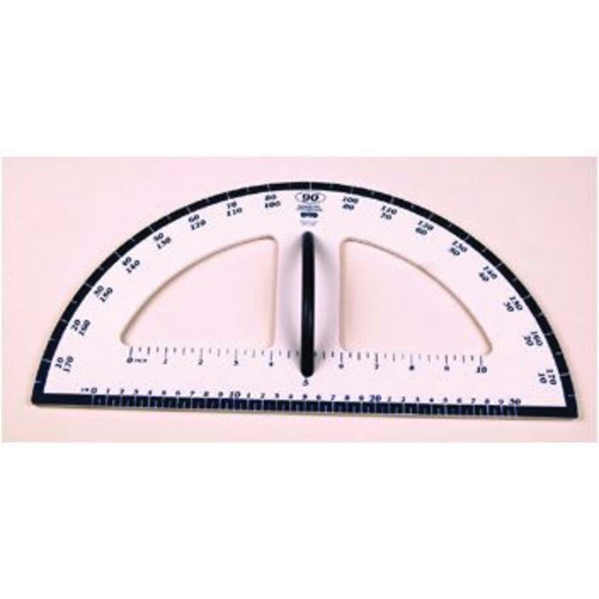 Learning Advantage CTU7591-2 Dry Erase Magnetic Protractor&#44; White - 2 Each