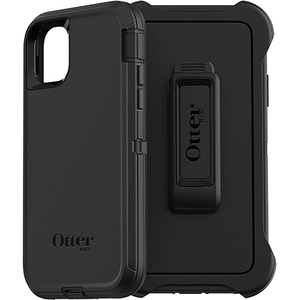 Otterbox 77-62457 Defender Carrying Case Holster Apple iPhone 11 Smartphone - Black