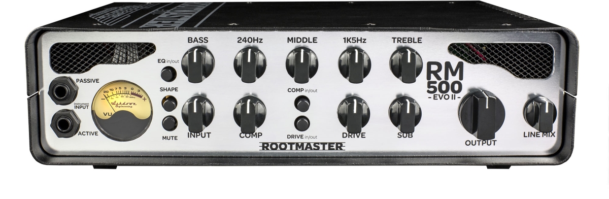 KMC Music RM500EVOII-U 500 watts Bass Amplifier Head