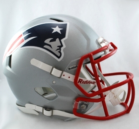 Riddell New England Patriots Helmet  Authentic Full Size Speed Style