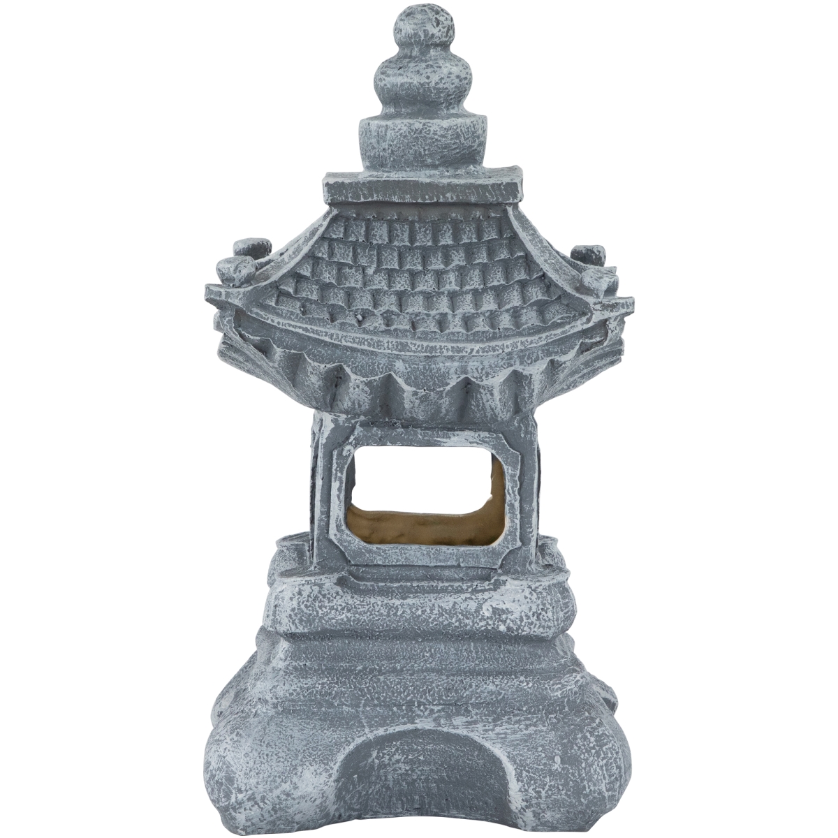 Northlight 35665401 13 in. Solar Powered LED Lighted Pagoda Outdoor Garden Statue